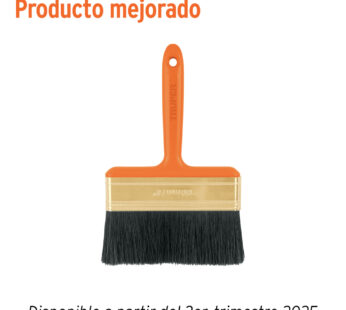Brocha profesional de 6″ con mango de plástico