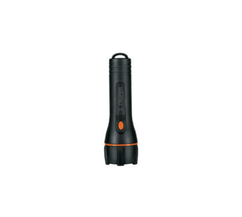 Linterna plástica 1 LED 180 lm con 2 pilas D