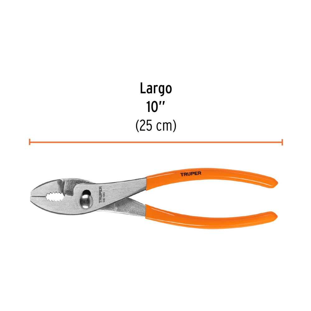 Alicate de mecánico 10" mango de PVC - Imagen 4