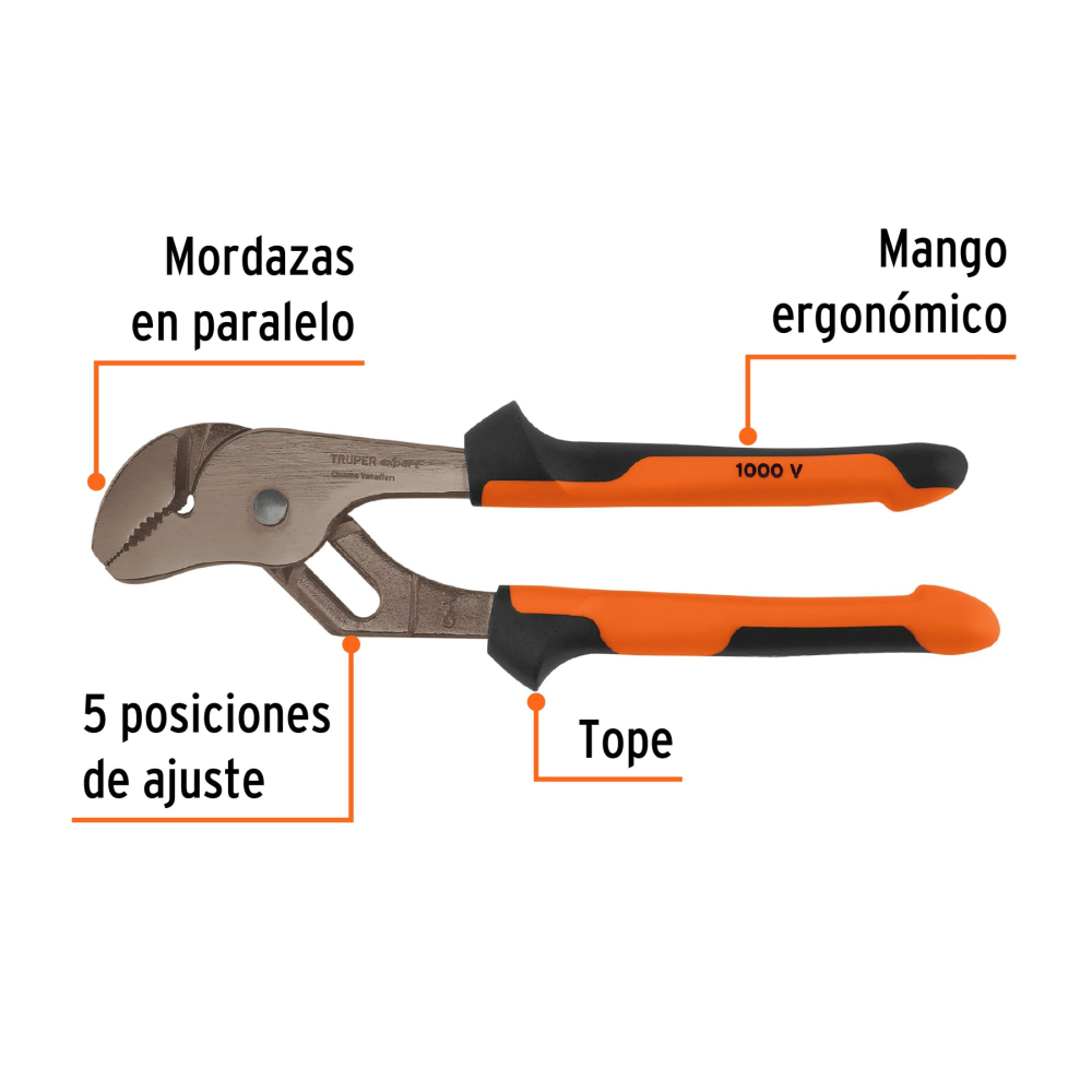 Pinzas de extensión 8" mango Comfort Grip - Imagen 3