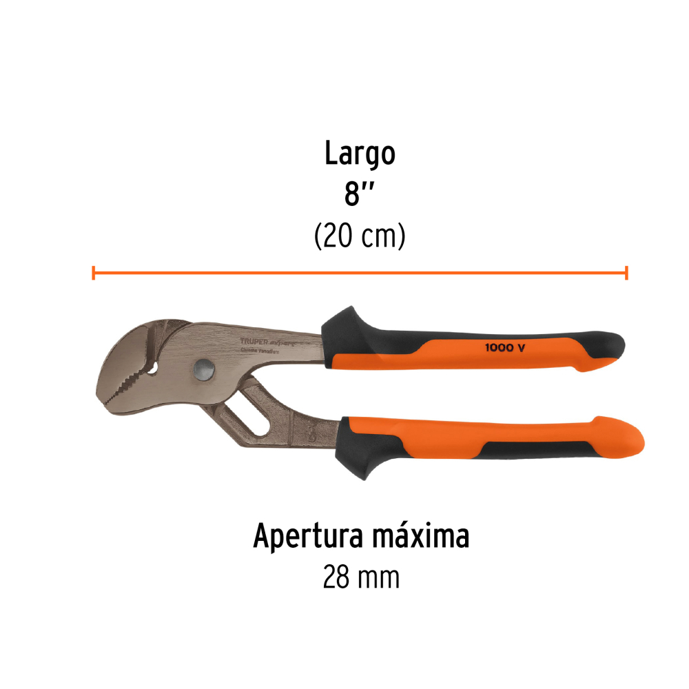 Pinzas de extensión 8" mango Comfort Grip - Imagen 4