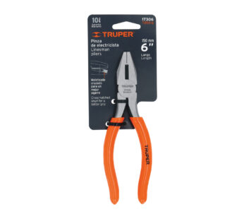 Alicate universal 6″ mango de PVC