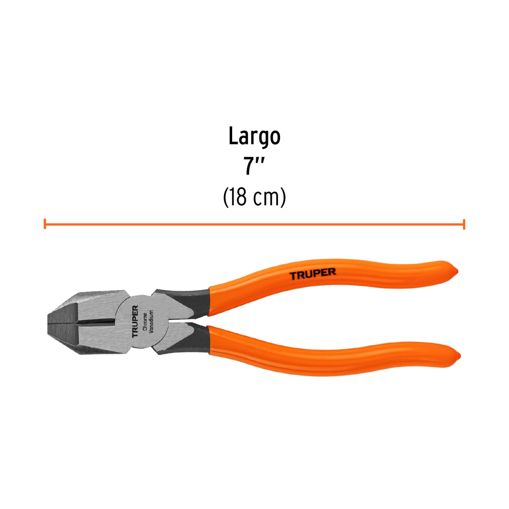 Alicate universal profesional 7" mango de PVC - Imagen 4