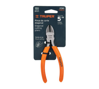 Alicate de corte diagonal 5″ mango de PVC